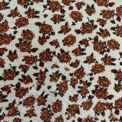 Dense Dobby 98P/2SP Width 58/59 Floral Fabric